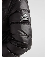 JACK1T Women's R4D Faux Fur Tricolore Racer Jacket