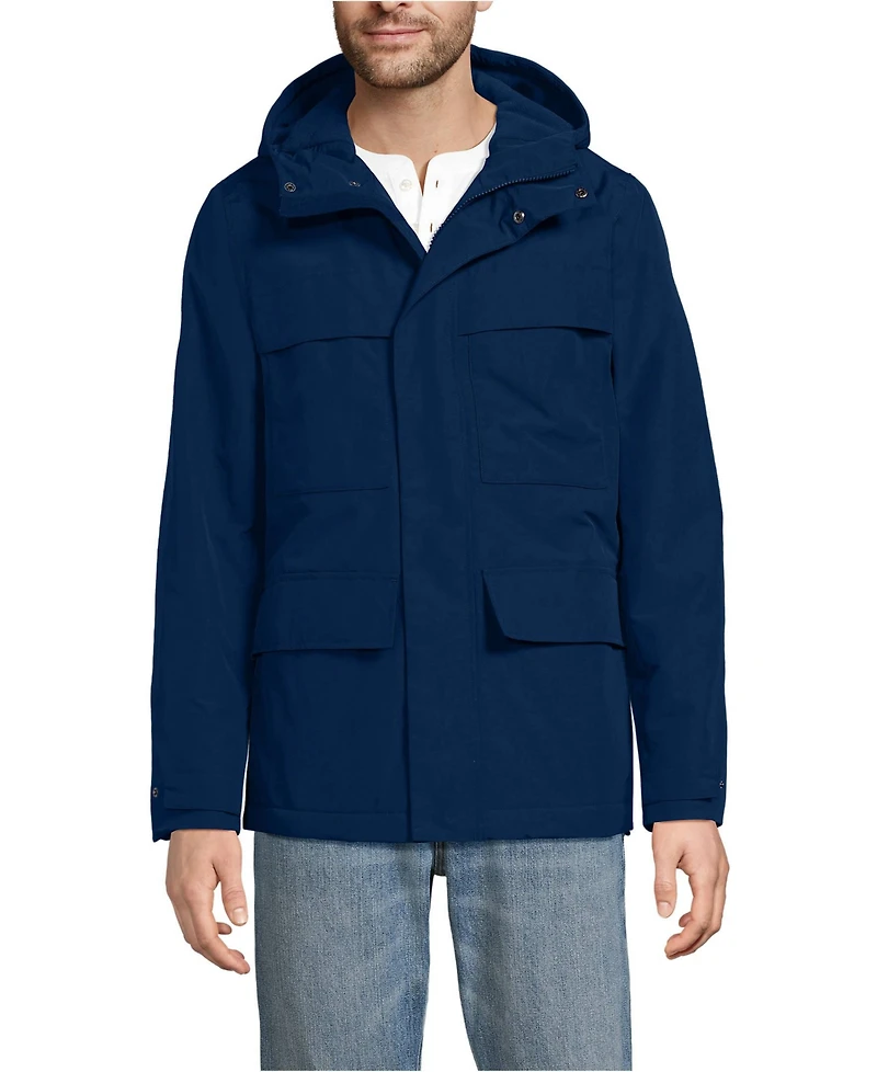 Lands' End Men's Squall Field Rain Jacket