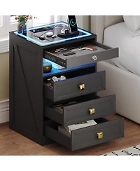 Vlsrka Vanity Makeup Desk with Mirror and Lights