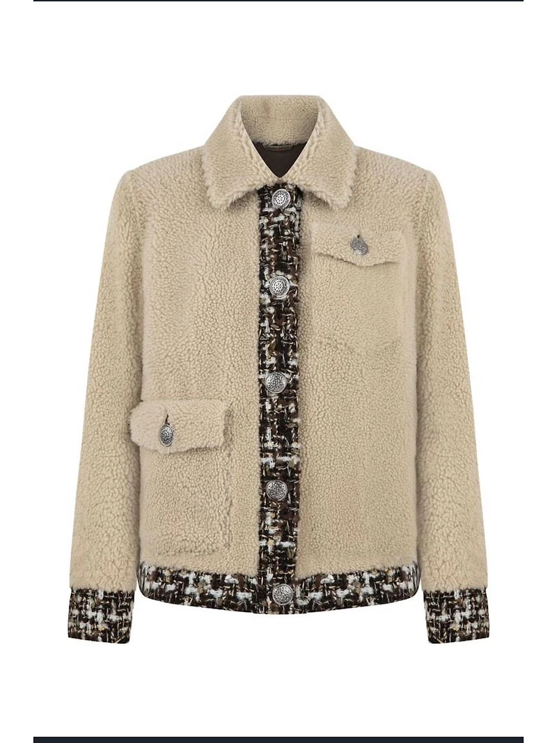 Labeca London Women's Teddy Shearling Jacket