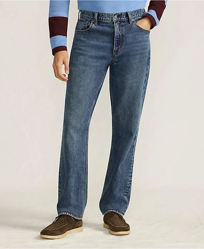 Lands' End Men's Stretch Athletic Fit Jean
