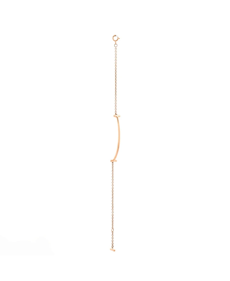 Pre-Owned Tiffany & Co. T Smile Chain Bracelet