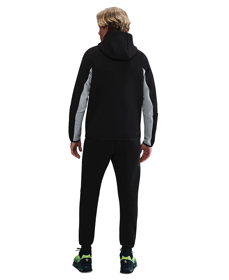 Nike Men's Tech Fleece Full-Zip Windrunner Logo Hoodie