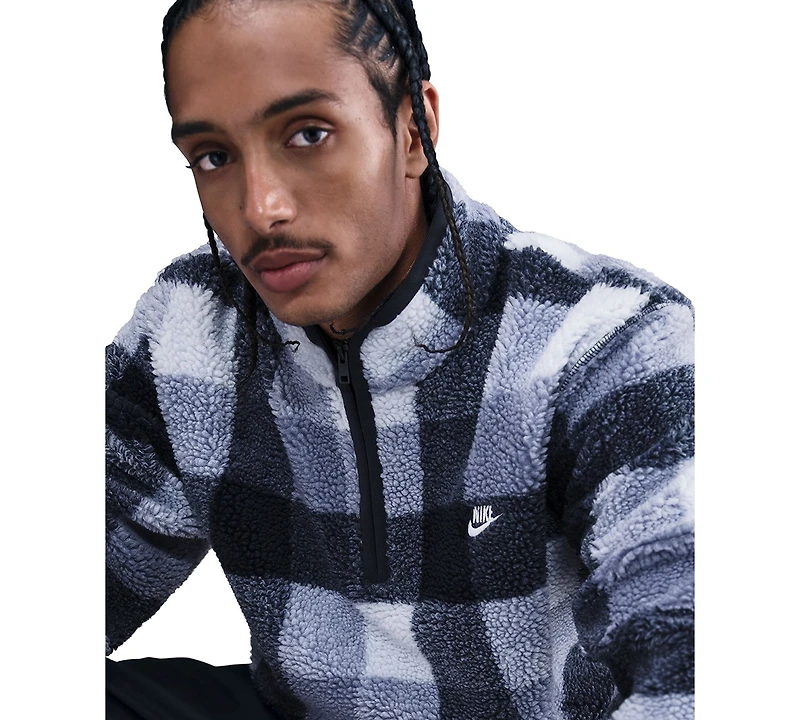 Nike Men's Club Winterized Half-Zip Sweatshirt