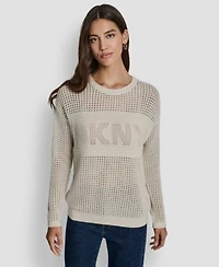Dkny Jeans Womens Long Sleeve Sweatshirt