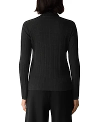 Eileen Fisher Women's Turtleneck Sweater, Regular and Plus