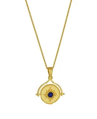 Ottoman Hands Lapis Fidget Necklace