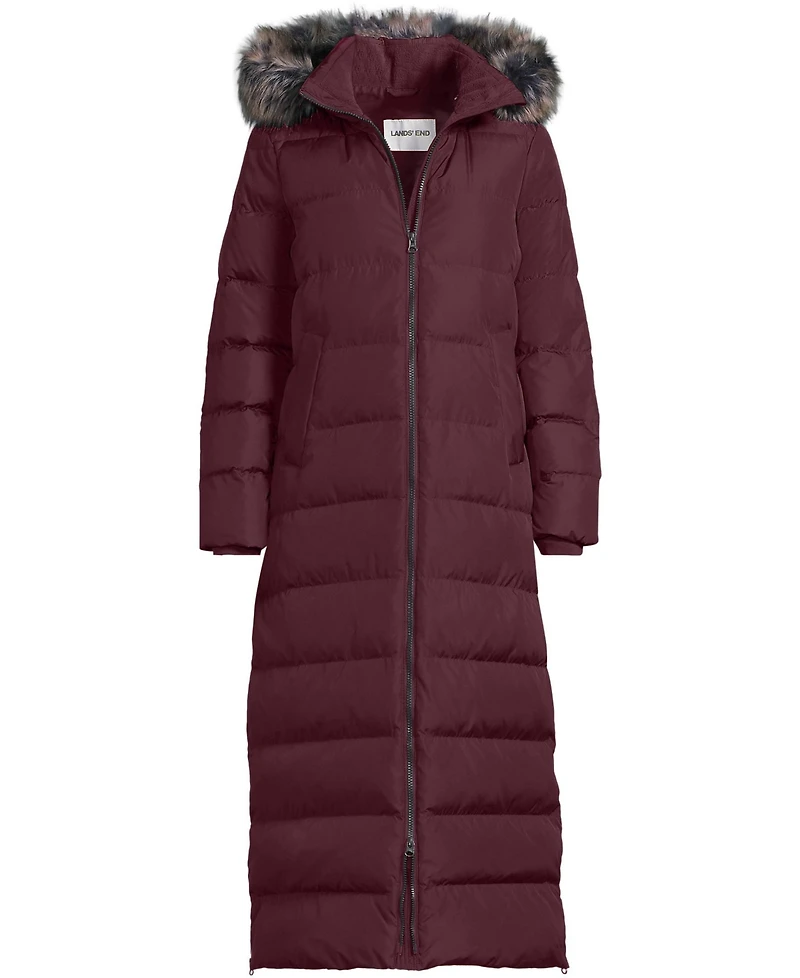 Lands' End Plus Max 600 Down Long Maxi Coat
