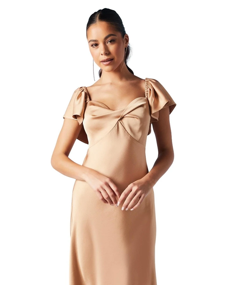 Oasis Women's Angel Sleeve Bridesmaid Dress