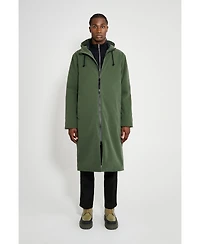Stutterheim Men's Stockholm Long Matte Winter Coat