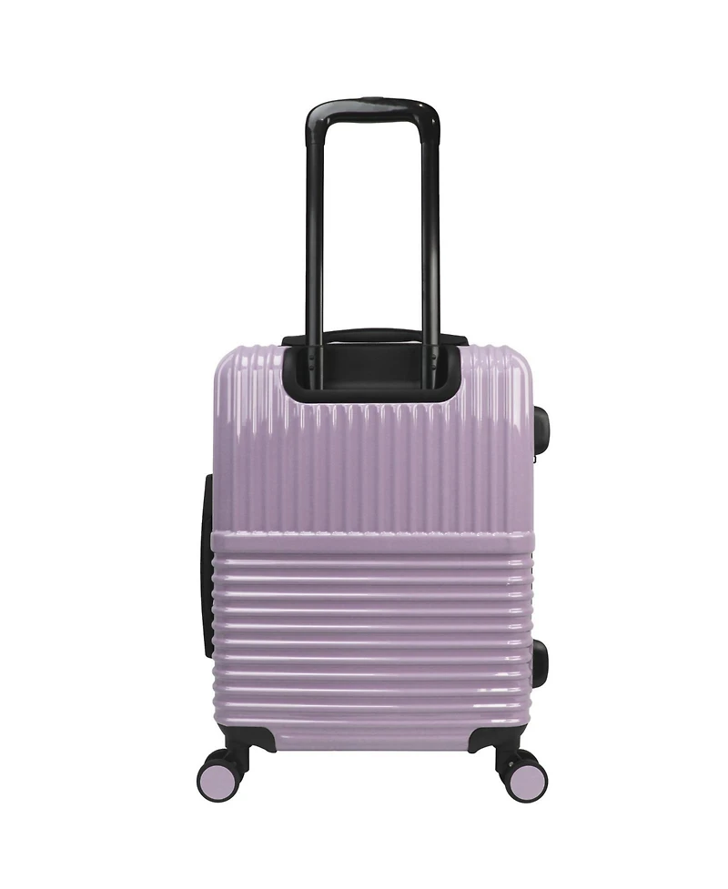 World Traveler Dejuno Tonal 20-Inch Carry-On Polycarbonate Luggage