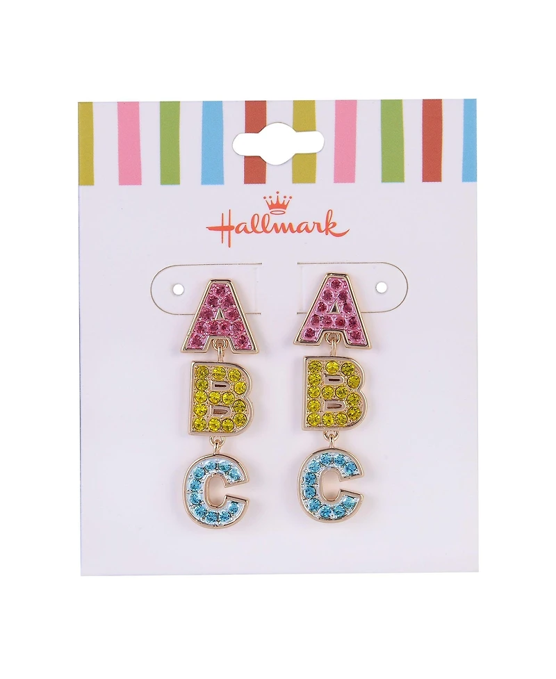 Hallmark Abc Stone Earrings
