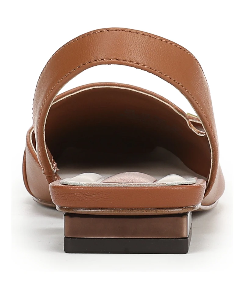 Franco Sarto Teagan Square Toe Slingback Flats