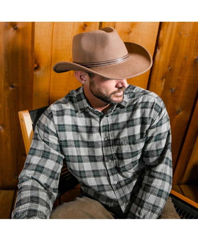 Kanut Sports Men's Unisex Rocky Water Repellent Cowboy Hat