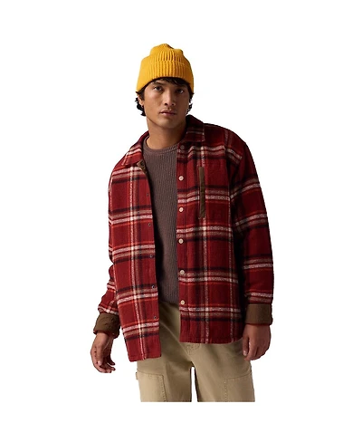 Backcountry Men's Venture Stretch Flannel Shacket Shirt Jackets