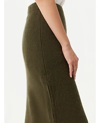 Gobi Cashmere Women's Cashmere Skirt with Zip