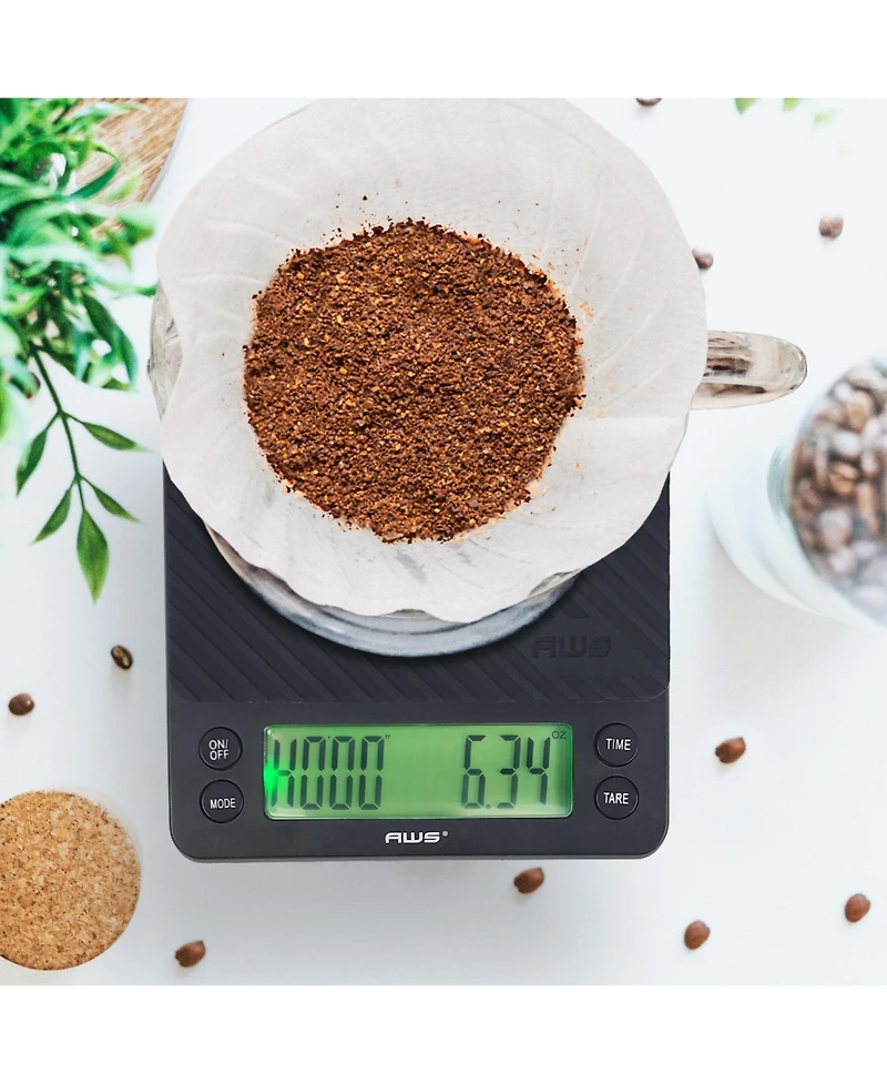 American Weigh Scales Barista-3KG Coffee/Kitchen Scale, 6.6LB / 3KG