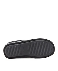 Dearfoams Men's Asher Marled Knit Clog House Slipper
