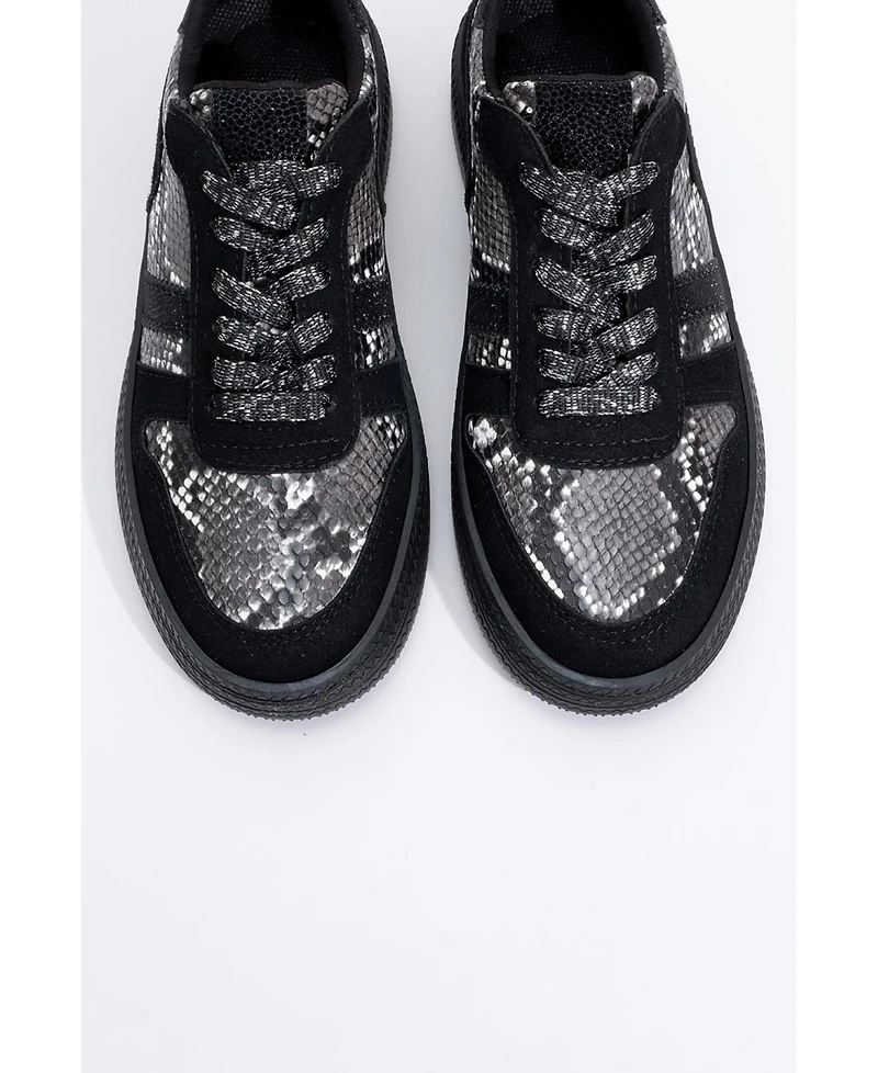 Prologue Shoes Rexie Glitter Sneakers (Women)