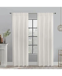 Habitat Mulberry Light Filtering Back Tab Curtain 54x95 X22 White