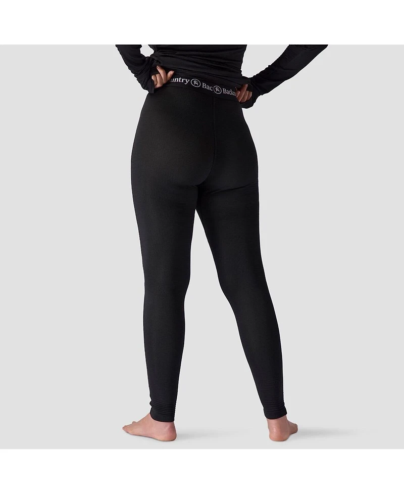 Backcountry Women's Pines Microgrid Ultra-Lt Baselayer Bottom Lightweight Long Underwear Bottoms