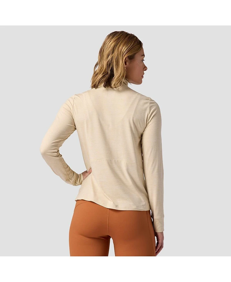 Backcountry Women's Destination 1/4-Zip Pullover Long Sleeve Performance Tops