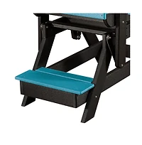 American Furniture Classics Fan Back Balcony Glider Made in the Usa- Aruba