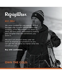 RefrigiWear Men's Fleece Hoodie - Warm Pullover with Kangaroo Pocket