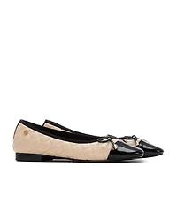Women's Casual Cap Toe Ballet Flats By Xti