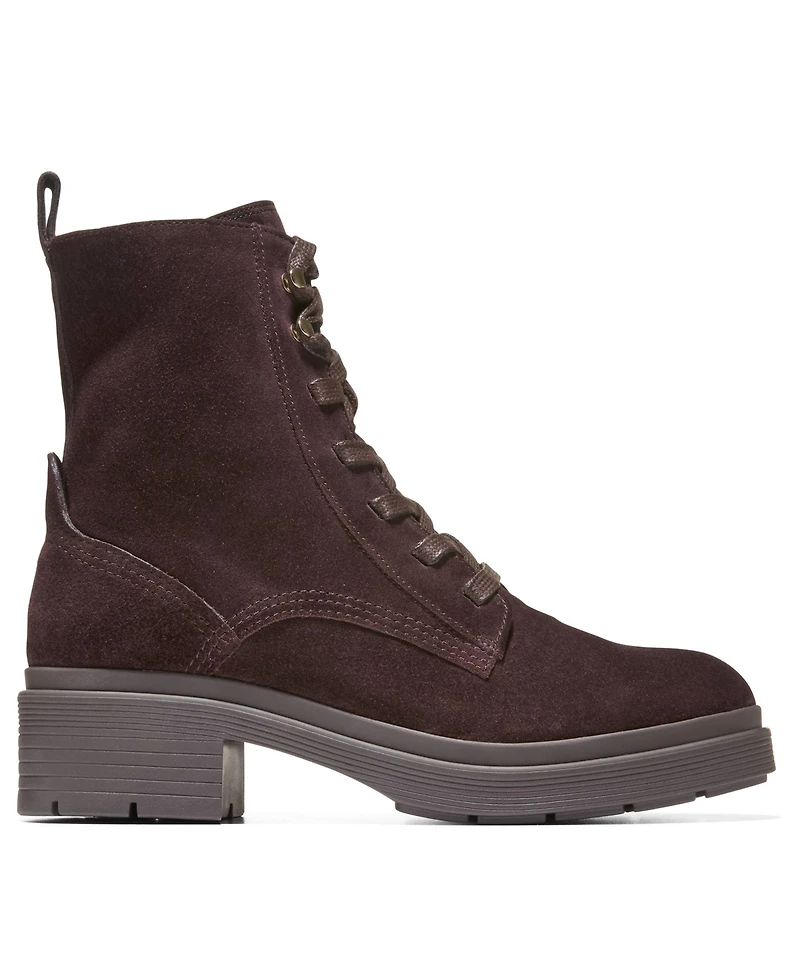 Cole Haan Women's Cherise Lace-Up Lug Boots