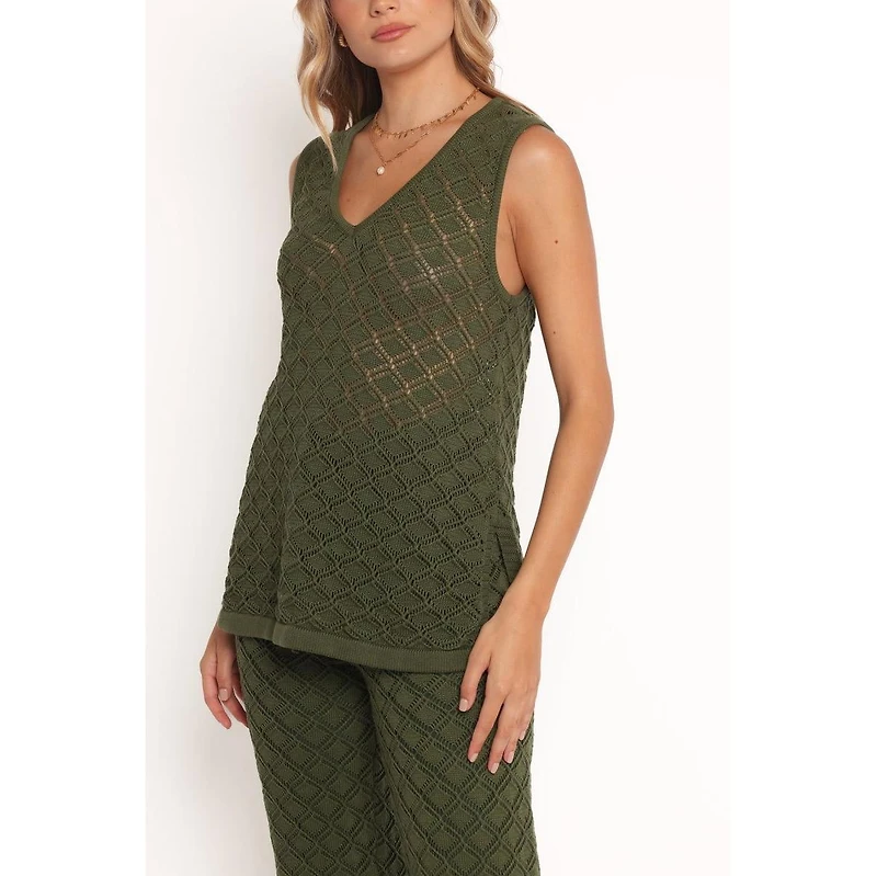Petal and Pup Women's Sable Textured Knit Top