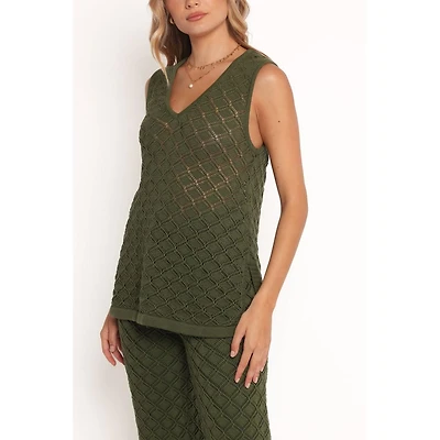 Petal and Pup Women's Sable Textured Knit Top