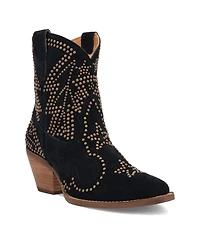 Dingo Women's Seein' Stars Suede Leather Bootie