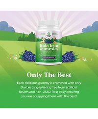 Nature's CraftSuper Iron Gummies (Kids), Grape Flavor, 60ct