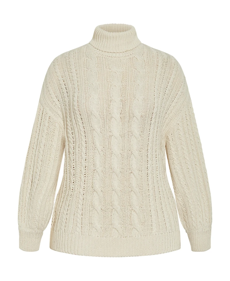 City Chic Plus Avah Sweater