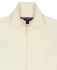 Tommy Hilfiger Girls 7-16 Stripe Long-Sleeve Cable Sweater