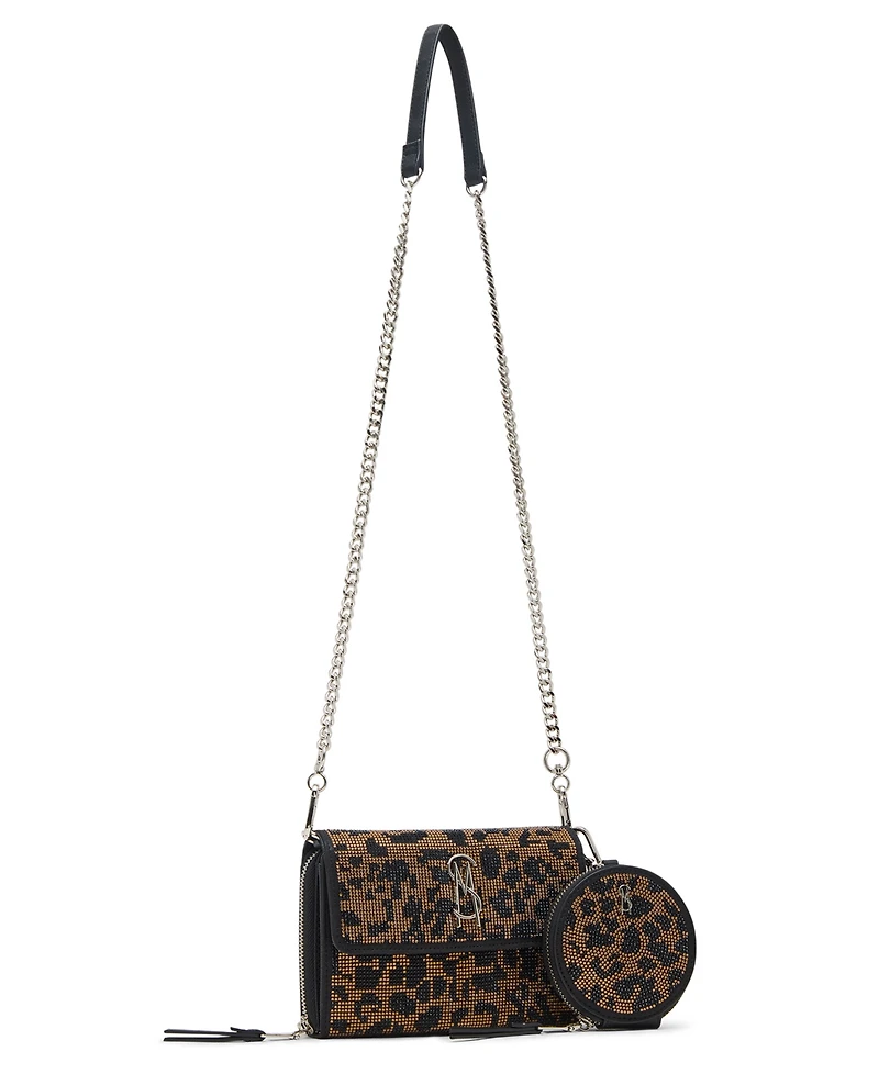 Steve Madden Boxed Embellished Carina Crossbody Wallet