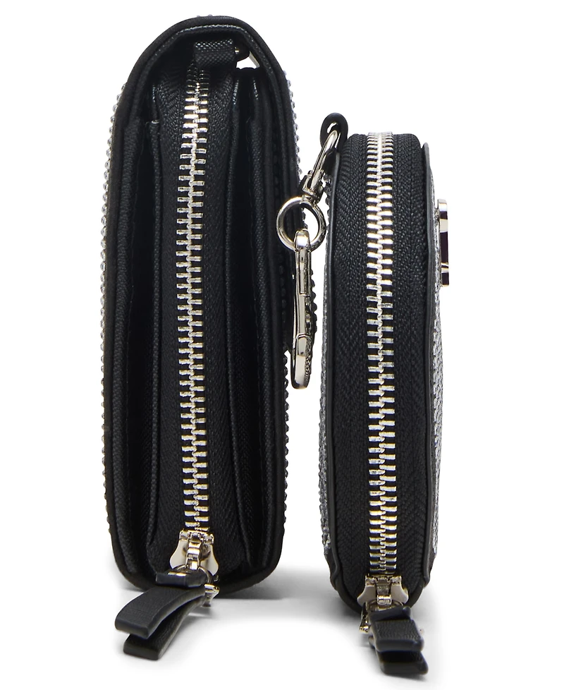 Steve Madden Boxed Embellished Carina Crossbody Wallet