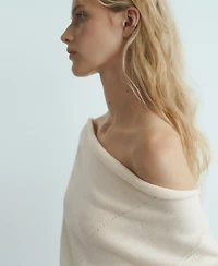 Mango Women's Cowl Neck Sweater