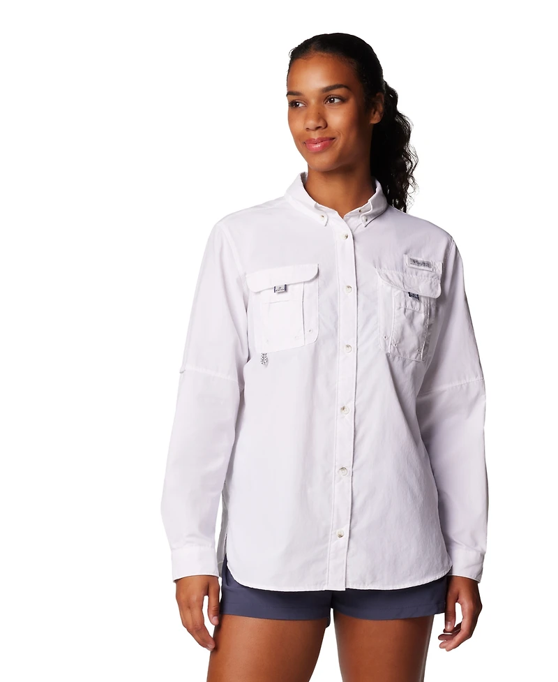 Columbia Women's Bahama Ii Roll-Up Long-Sleeve Top