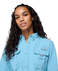 Columbia Women's Bahama Ii Roll-Up Long-Sleeve Top