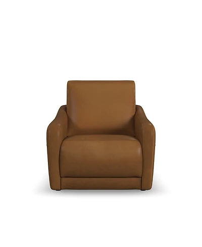 Flexsteel 41" Leather Brinley Power Incliner