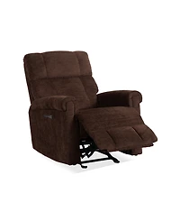 Flexsteel 34" Clint Power Gliding Recliner with Headrest Lumbar