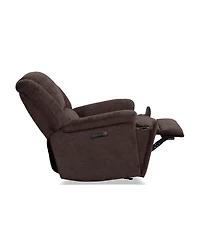 Flexsteel 44" Preston Power Gliding Recliner with Power Headrest Lumbar