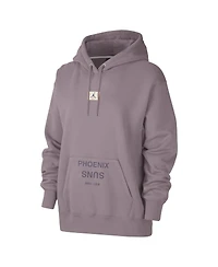 Jordan Women's Purple Phoenix Suns Courtside Statement Edition Premium Pullover Hoodie