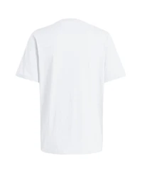 Adidas Men's White Miami Hurricanes Locker Logo T-Shirt
