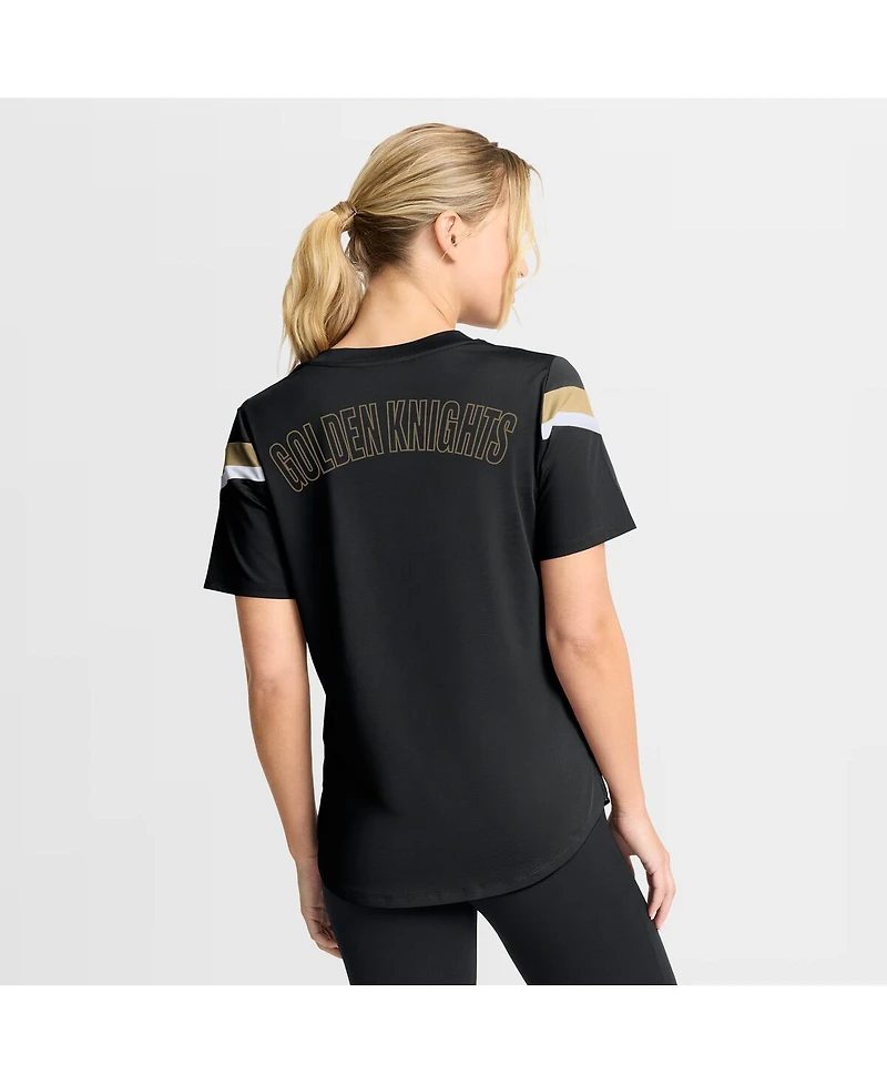 Fanatics Women's Black Vegas Golden Knights Offside Athena T-Shirt