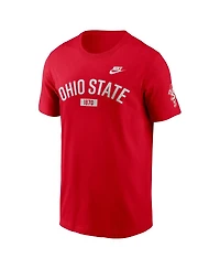 Nike Men's Scarlet Ohio State Buckeyes Legacy Arch T-Shirt