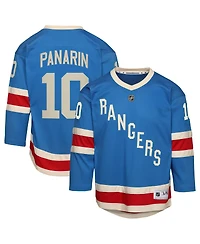 Outerstuff Big Boys and Girls Artemi Panarin Blue New York Rangers Centennial Replica Jersey