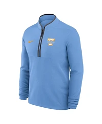 Nike Men's Light Blue Tennessee Volunteers Lady Vols Victory Dri-fit Half-Zip Pullover Jacket
